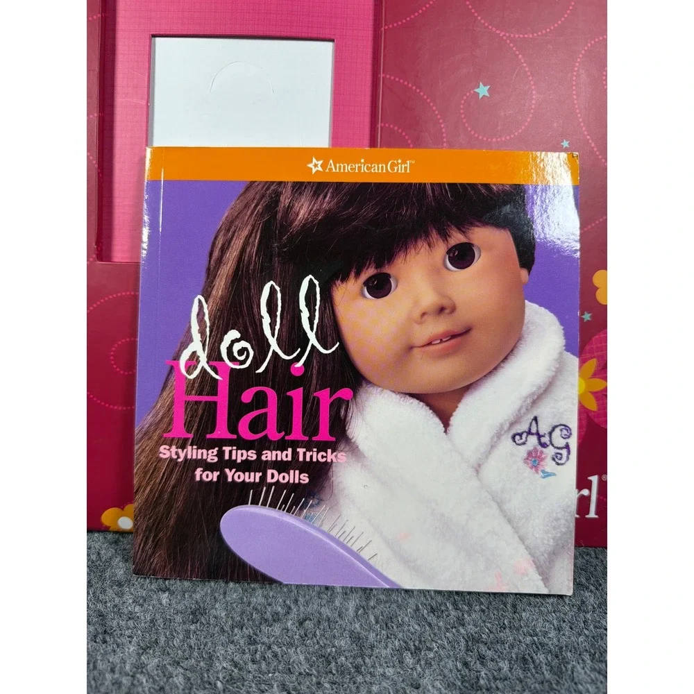American Girl Mixed Lot Doll Hair Styling Book Sparkle Spirit Style Scrap Book